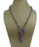 Natural Freshwater Pearl Long Necklace 80cm