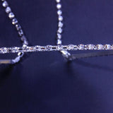 Rhinestone Headband Tassel Hair Chain Jewelry for Women