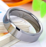 Rose Tungsten Couple Wedding Rings Size 4-14