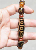 15x13mm Tibet Old Agate Chakraagate Stone Bracelet Bead