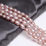 Natural Pink Rice Freshwater Pearls for Jewelry Making DIY
