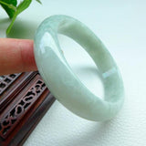 Zheru Jewelry Natural 54mm-64mm Burmese Emerald Light Green Bracelet