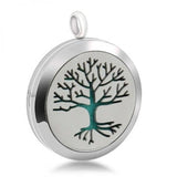 Tree of Life Aromatherapy Essential Oil Diffuser Necklace