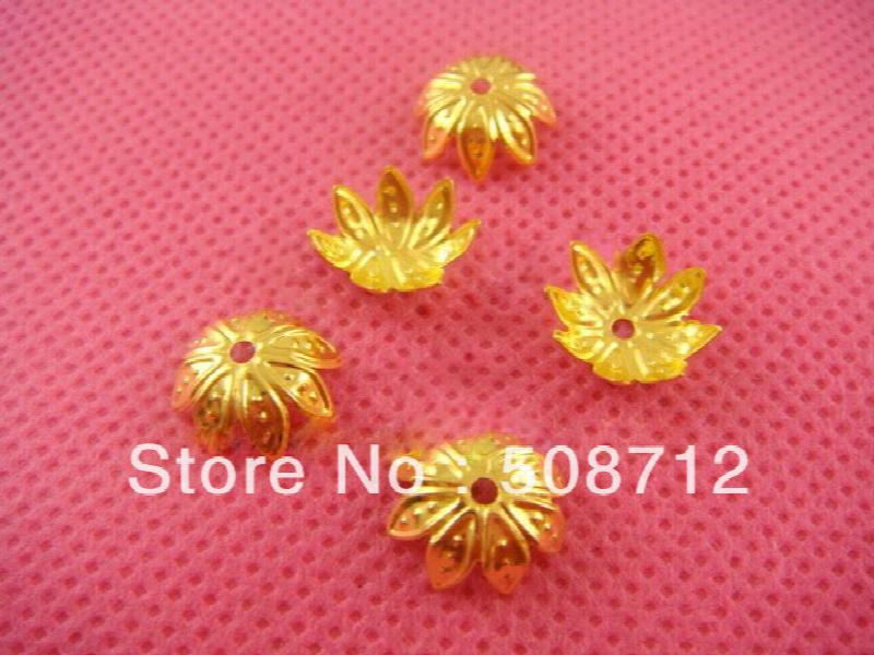 1000pcs 10mm Filigree Flower Caps for Bracelet & Necklace