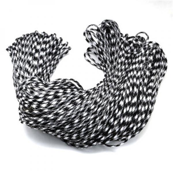 Polyester & Spandex Ropes Cords 4mm for Jewelry Making