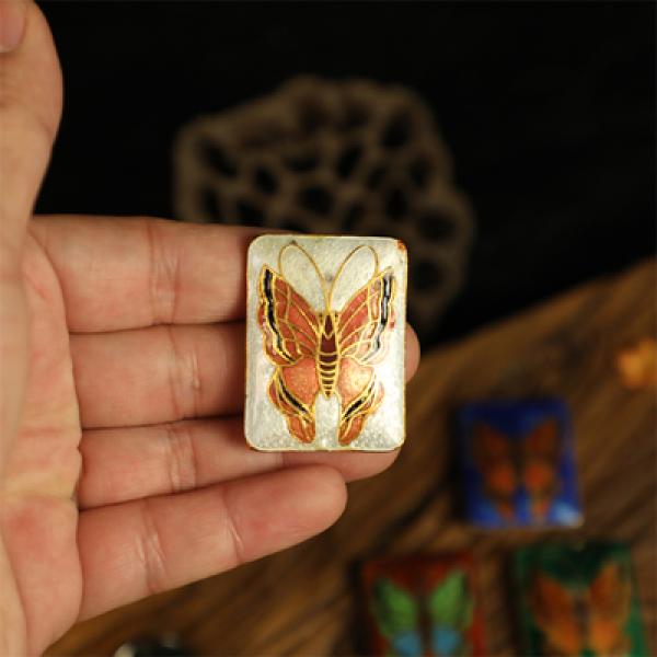 Vintage Butterfly Beads for Jewelry Making DIY Necklace Enamel Accessories