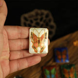 Vintage Butterfly Beads for Jewelry Making DIY Necklace Enamel Accessories