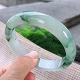 Light Flower Princess Bracelet 54-64mm Natural Myanmar Jade