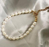 Baroque Pearl Bracelet Fine Jewelry for Baby Girl