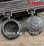 Antique Bronze Pocket Watch Collet Settings 20PCS