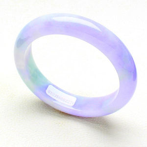 Zheru Jewelry Natural Burmese Jade Princess Bracelet 54-64mm Light Green