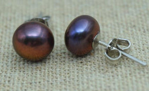 Freshwater Pearl Stud Earring Women Gift Pearl Jewelry