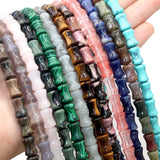 8X12MM Natural Stone Bamboo Shape Beads DIY Jewelry Making