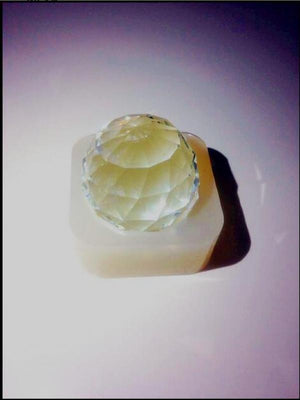 Hemispherical Silicone Mold for DIY Dried Flower Specimen Jewelry Making