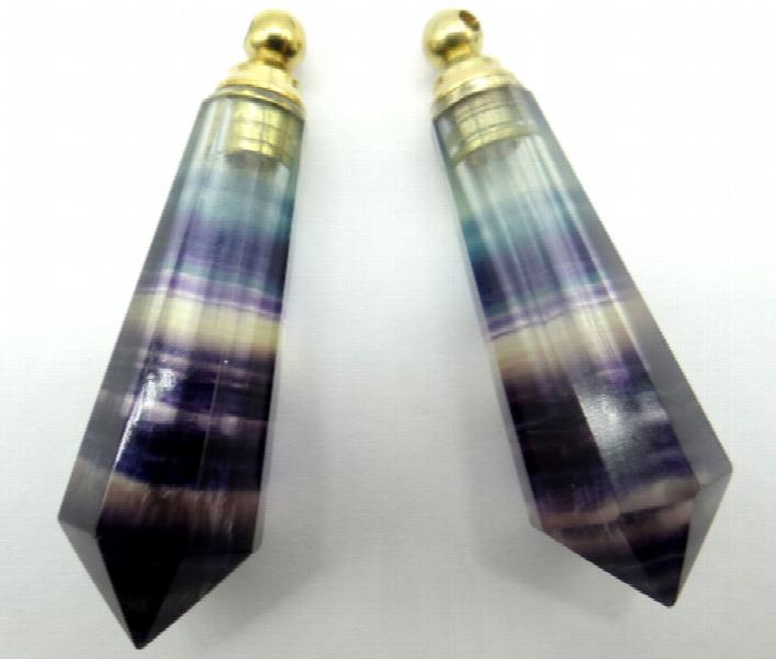 Fluorite Quartz Opal Tiger Eye Turquoises Aventurine Pendant