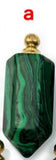 Gems Stone Essential Oil Diffuser Perfume Bottle Pendant
