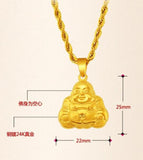 Gold-Plated Copper Pendant with Drilling Position