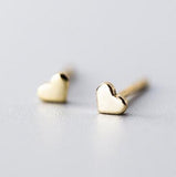 MloveAcc 925 Silver Star Cross Heart Stud Earrings for Women