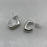 925 Silver Pin Pillars Jade Pendant Earrings Jewelry