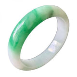 Zheru Natural Myanmar Jadeite Two-Color Bracelet Princess Jewelry