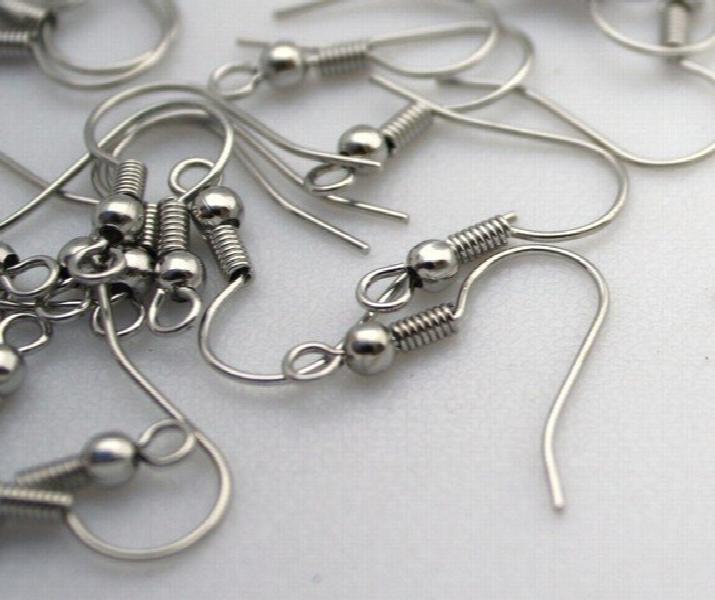 Platinum Plated French Earring Hook 18mm