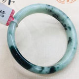 Zheru Jewelry Pure Natural Jadeite Bracelet Double Jade Bracelet