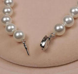 Shell Pearl Necklace 8mm Pink Sea Shell DIY Hand Jewelry