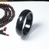 Natural Hetian Jade Princess Bangle 54-64mm, Gift