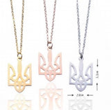 Stainless Tryzub Necklace