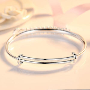 925 Silver Bracelet Phoenix Bangle Adjustable Gift
