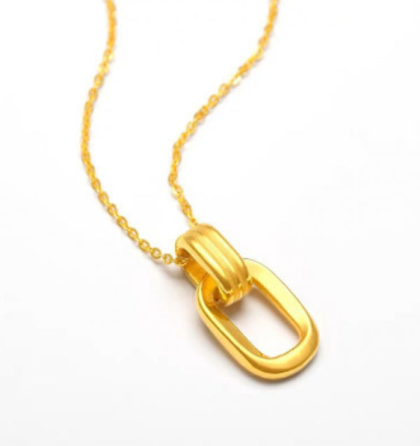 24K Pure Women's Pendant Real 999 Fine Jewelry