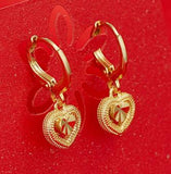 S925 Crystal Zircon Diamond Zircon Earrings