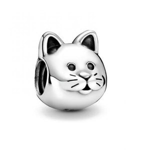 925 Silver Cactus Animal Charm for DIY Jewelry