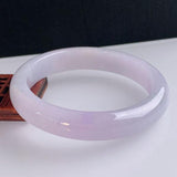 Zheru Jewelry Natural Myanmar Jade 54-62mm Princess Bracelet Gift for Her