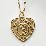 925 Silver Geometric Heart Necklace Pendant Charm