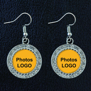 Personalized Photo Pendant Set - Necklace and Earrings