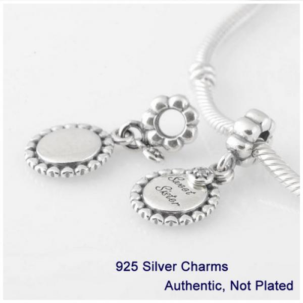Mother Charms 925 Sterling Silver Beads for Bracelets