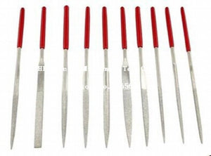10pcs Diamond Plated Needle Files 3mm *140mm for Jewelry Making