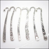 Mixed 18 pcs Vintage Charms Bookmark Pendant for DIY Metal Jewelry Making