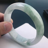 Natural Light Burmese Jadeite Bracelet for Mother and Girlfriend