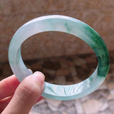 Zheru Jade & Flower Two-Tone Bracelet, Princess Jewelry