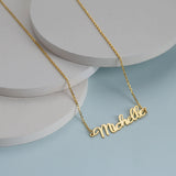 Custom Name Necklace, Stainless Steel Personalized Jewelry for Women