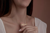 Dainty Name Necklace, Custom Nameplate Necklace