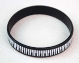 Piano Keys Wristband Full Keyboard Bracelet Music Band Merch