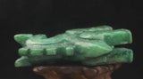 Vintage Hand Carved Natural Jade Horse Pendant