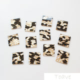 Irregular DIY Earrings Material Accessories - Acetic Acid Square