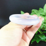 Zheru Jewelry Natural Agate Chalcedony 54-64mm Bracelet Princess Jewelry