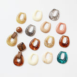 50pcs Retro Horseshoe Resin Beads DIY Jewelry Earring/Pendant Accessory