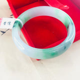 Zheru Jadeite Bracelet Double 54-62mm Female Jade Gift Certificate