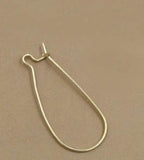 32mm Blank Clip Hook Earring Findings DIY Making